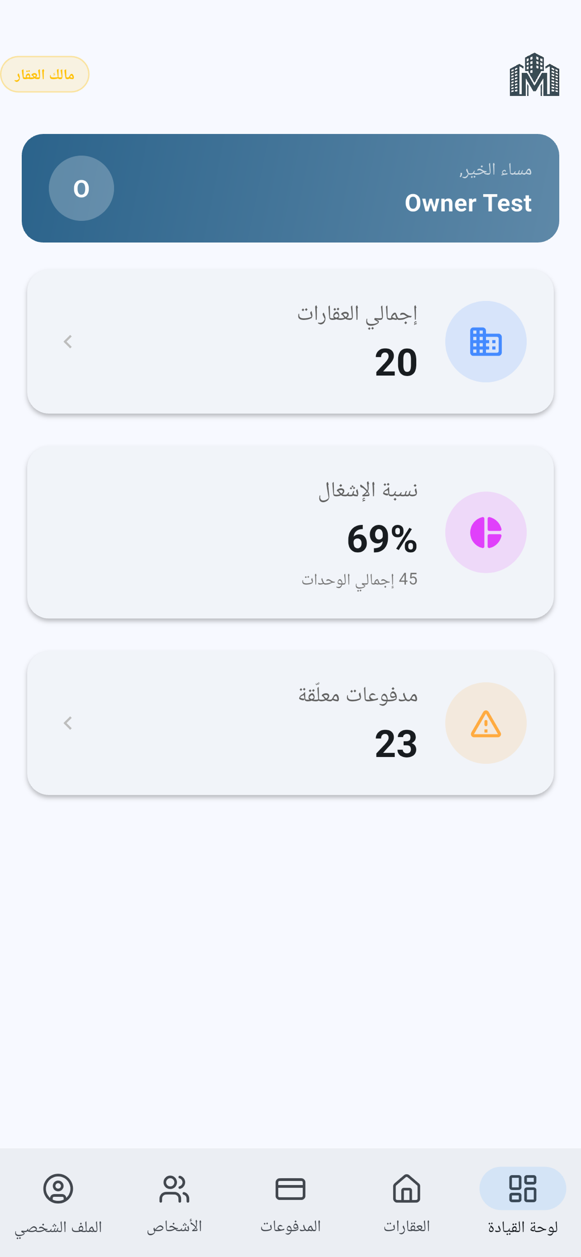 Dashboard preview